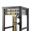 StarTech.com mitmesuunaline vertikaalne serveririiuli kaablihalduse D-rõnga konks 2,4x3,9 tolli (6x10 cm)