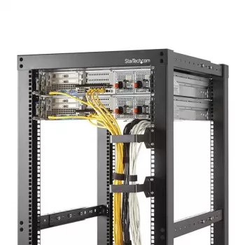 StarTech.com mitmesuunaline vertikaalne serveririiuli kaablihalduse D-rõnga konks 2,4x3,9 tolli (6x10 cm)