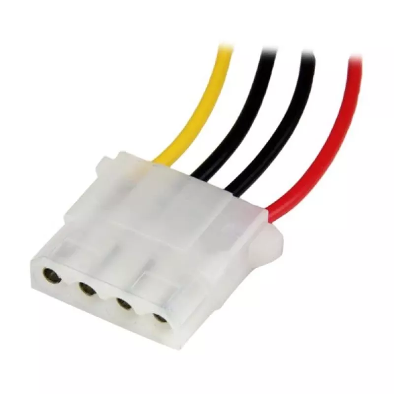 StarTech.com 12-tolline LP4 toitepikenduskaabel – isane/emale, Molex (4-kontaktiline), Molex (4-kontaktiline), 0,304 m, isane, emane, sirge