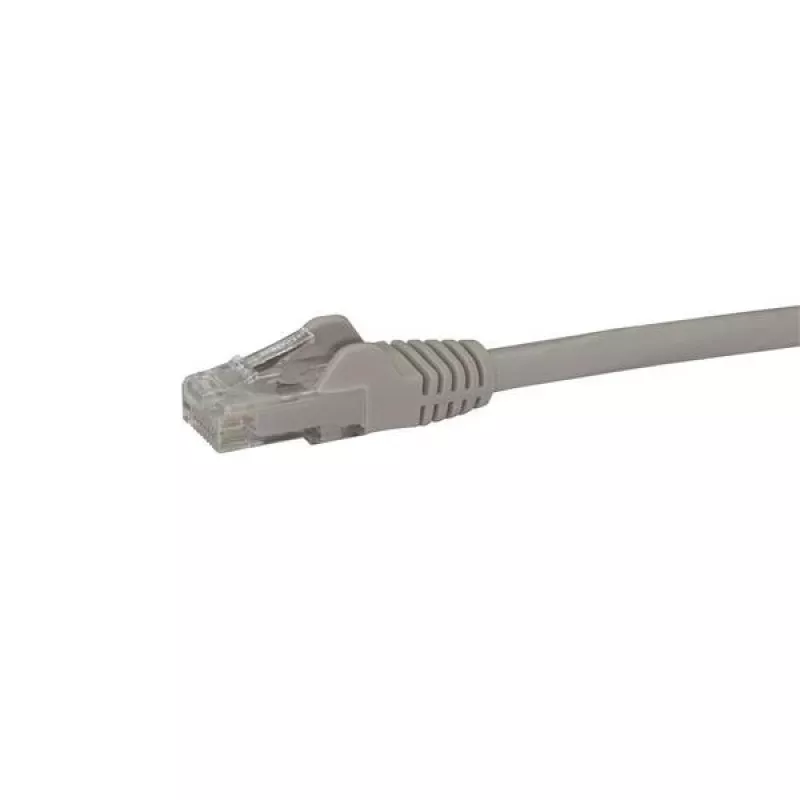 StarTech.com 50cm CAT6 võrgukaabel - Hall CAT 6 Gigabit Ethernet juhe -250MHz 100W PoE RJ45 UTP võrgu-/parandusjuhe haakumisvastane koos tõmbetugevdusega individuaalselt testitud