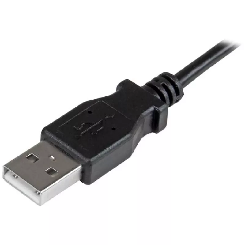 StarTech.com Micro-USB laadimis- ja sünkroonimiskaabel M/M – täisnurkne Micro-USB – 30/24 AWG – 1 m (3 jalga)