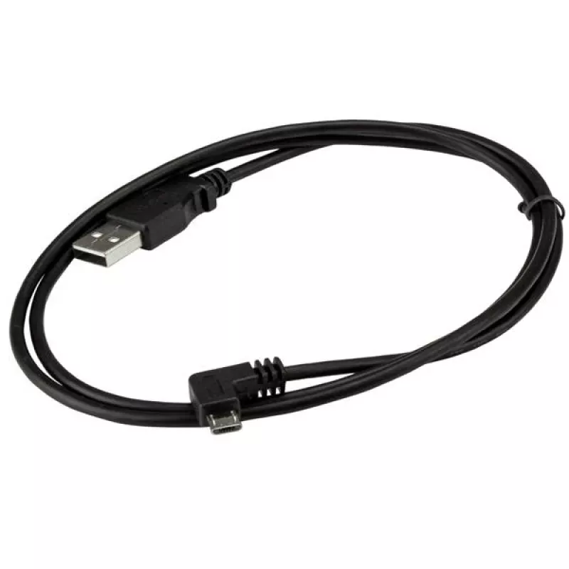 StarTech.com Micro-USB laadimis- ja sünkroonimiskaabel M/M – täisnurkne Micro-USB – 30/24 AWG – 1 m (3 jalga)