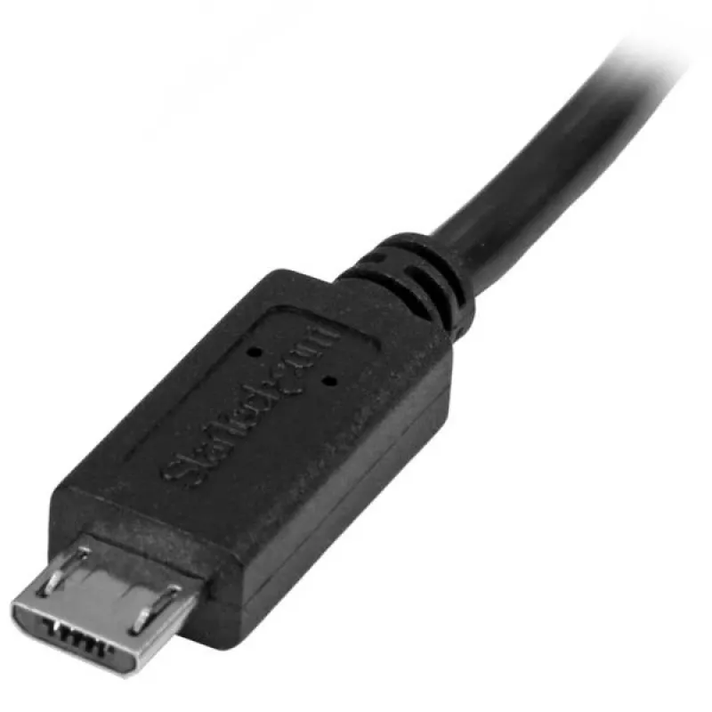 StarTech.com Micro-USB pikenduskaabel - Isane/Emane - 0,5 m (20 tolli), 0,5 m, Micro-USB B, Micro-USB B, USB 2.0, 0,48 Gbit/s, Must