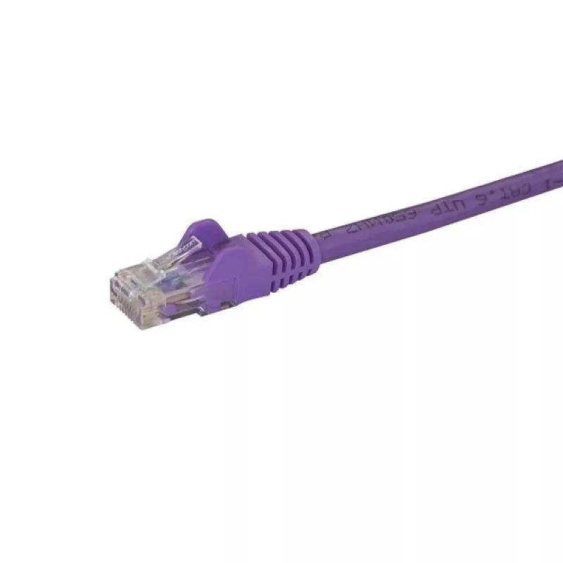 StarTech.com 3m CAT6 Ethernet kaabel - lilla CAT 6 Gigabit Ethernet Wire -250MHz 100W PoE RJ45 UTP võrk/Patch Cord Snagless w/Strain Relief Individually Tested