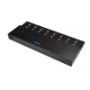 StarTech.com eraldiseisev 1 kuni 15 USB-mälupulga duplikaator ja kustutaja, mitme USB-mälupulga kopeerija, süsteemi ja faili ning kogu ketta kopeerimine kiirusega 1,5 GB/min, ühe- ja kolmekäiguline kustutamine, LCD-ekraan – TAA