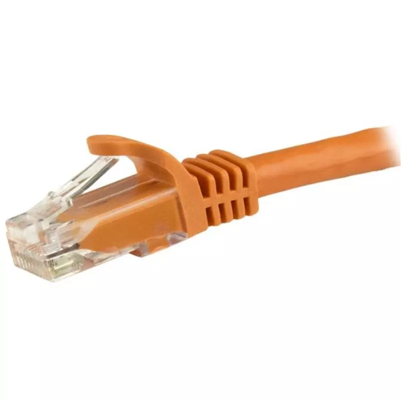 StarTech.com 1,5 m CAT6 Etherneti kaabel - oranž CAT 6 Gigabit Etherneti juhe - 250 MHz 100 W PoE RJ45 UTP võrgu-/ühendusjuhe, takerdumiskindel, tõmbetugevdusega, individuaalselt testitud