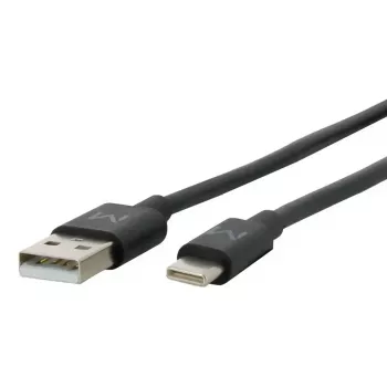 USB A–USB C kaabel MOBILIS 020013 — 1 m, andmeedastus 0,48 Gbit/s, must