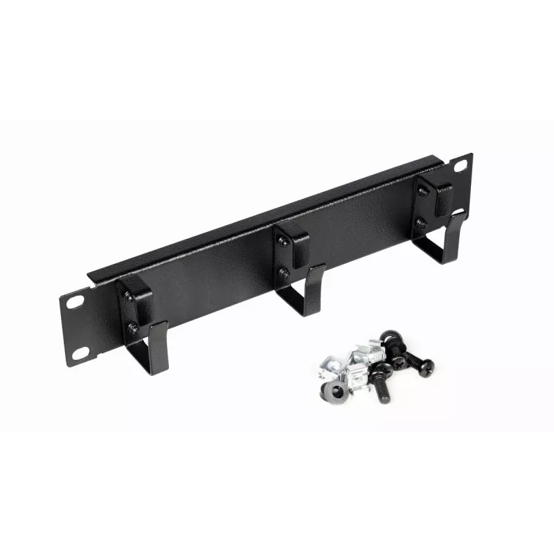 Kaabelrõngas EQUIP EZMR-10-B — metall, must, riiulitarvik, 1 tk, 174 g