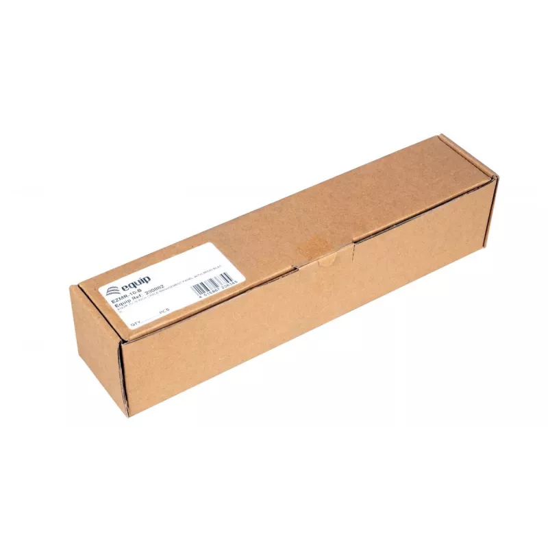 Kaabelrõngas EQUIP EZMR-10-B — metall, must, riiulitarvik, 1 tk, 174 g