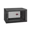 APC NetShelter WX AR106SH4, 6U, 19tolline patch-kapp, seinale paigaldatav, eelmonteeritud, 400mm sügav