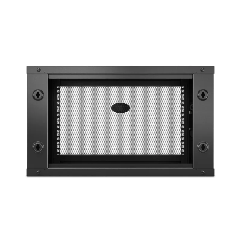 APC NetShelter WX AR106SH4, 6U, 19tolline patch-kapp, seinale paigaldatav, eelmonteeritud, 400mm sügav