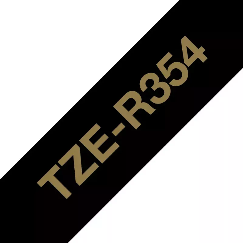 Brother TZE-R354 silditrükilint Kuld mustal