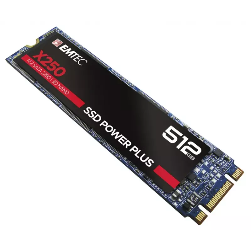 SSD-ketas Emtec 512 GB M.2 Serial ATA III X250