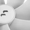 Fractal Design Prisma AL-18 ARGB PWM korpuse ventilaator, 180 mm, valge
