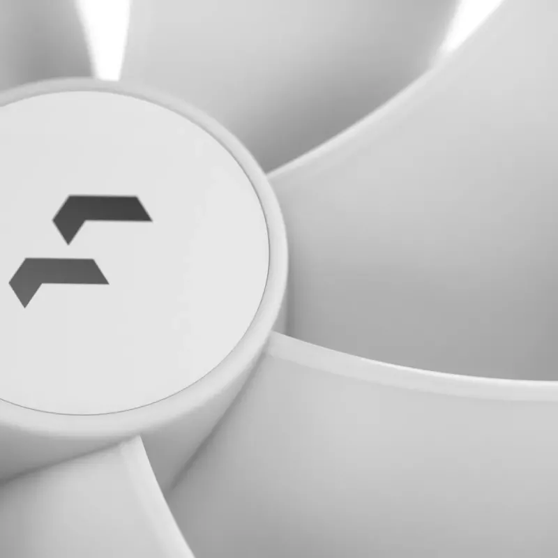 Fractal Design Prisma AL-18 ARGB PWM korpuse ventilaator, 180 mm, valge