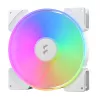 Fractal Design Prisma AL-18 ARGB PWM korpuse ventilaator, 180 mm, valge