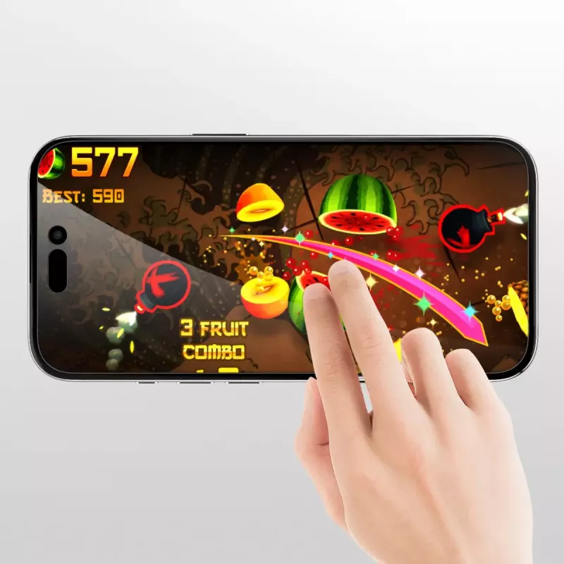 Ekraanikaitse 4smarts 541197 Apple iPhone 16 jaoks karastatud klaasist