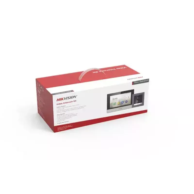 Videosisesidesüsteem Hikvision DS-KIS602 2 MP 7 tolli must hall