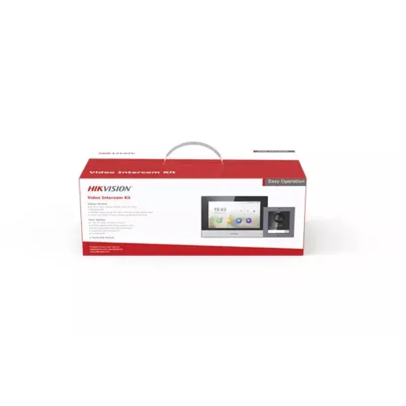 Videosisesidesüsteem Hikvision DS-KIS602 2 MP 7 tolli must hall