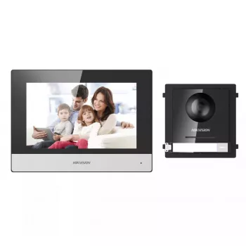 Videosisesidesüsteem Hikvision DS-KIS602 2 MP 7 tolli must hall