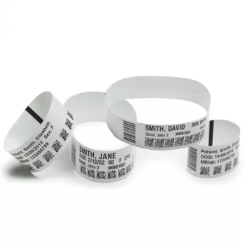 Zebra Z-Band Ultrasoft 25 x 279mm must, valge