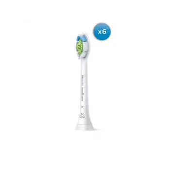 Vahetusharjapead Philips HX6066/87 Optimal Valge — 6 tk pakend