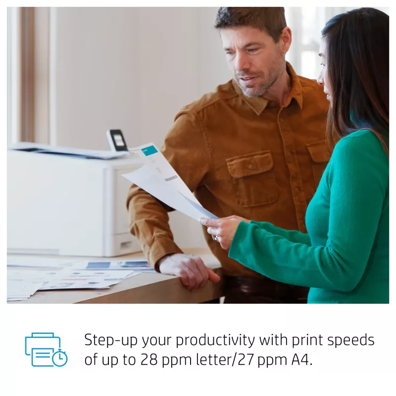 HP Color LaserJet Pro M454dw, Print, esiküljel asuv USB-printimine; kahepoolne printimine