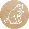 Ümartempel Colop 165225 Kumm Puit 3 cm Diameeter