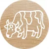 Ümartempel Colop 165225 Kumm Puit 3 cm Diameeter