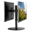 Techly ICA-LCD 402 monitori kinnitus / alus 81,3 cm (32 tolli) Lauamudel Must