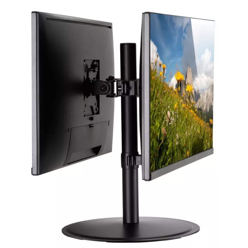Techly ICA-LCD 402 monitori kinnitus / alus 81,3 cm (32 tolli) Lauamudel Must