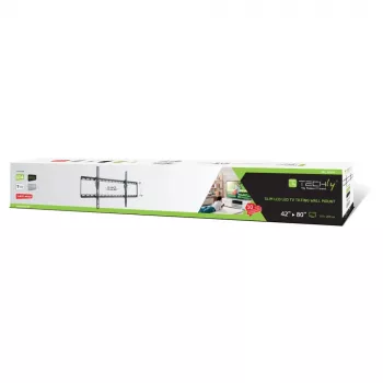 Techly Fikseeritud seinakinnitusklamber LCD LED TV 42-80 tolli
