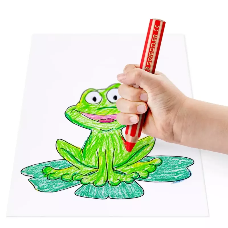 Akvarellpliiatsite komplekt Staedtler 140 C4P1 — 4 tk (roheline, oranž, roosa, kollane)