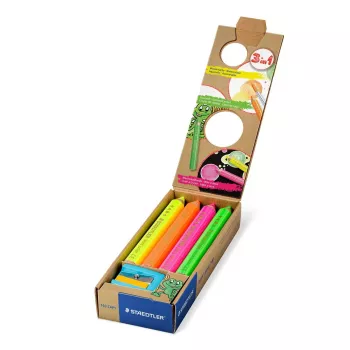 Akvarellpliiatsite komplekt Staedtler 140 C4P1 — 4 tk (roheline, oranž, roosa, kollane)