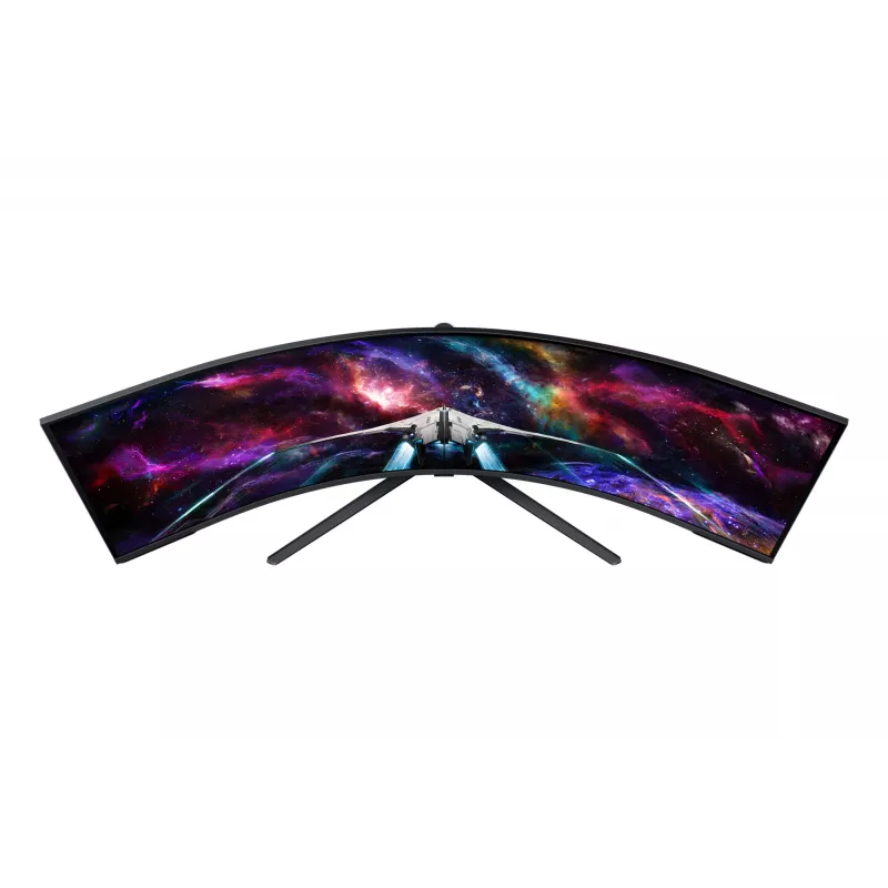 Samsung G95NC arvutimonitor 144,8 cm (57 tolli) 7680 x 2160 Dual UHD QLED Valge