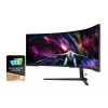 Samsung G95NC arvutimonitor 144,8 cm (57 tolli) 7680 x 2160 Dual UHD QLED Valge