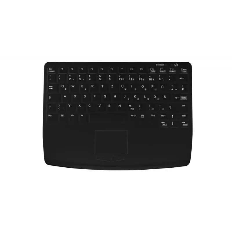 Contour Design Active Key AK-4450-G klaviatuur tööstuslik USB QWERTZ saksa must