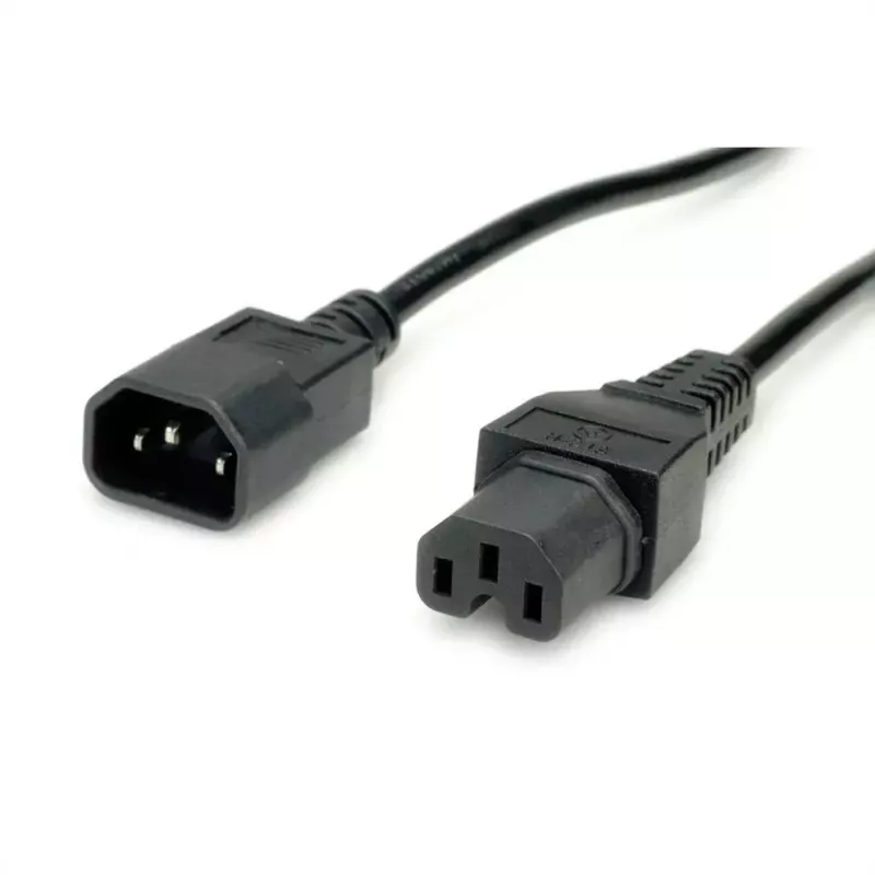 Toitekaabel VALUE 19.99.1123 Must 3 m C14 C15 pistikühendus