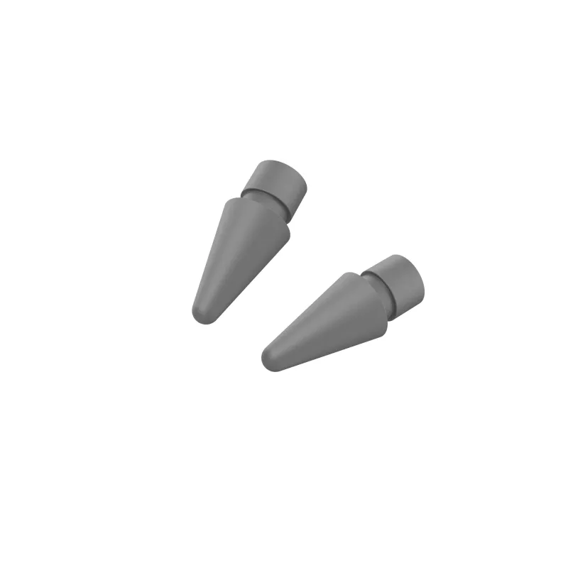 DEQSTER Pencil 2 asendusotsikud – pakk 2 tk, otsak, hall, polüvinüülkloriid (PVC), DEQSTER Pencil 2, Hiina, 15,1 mm
