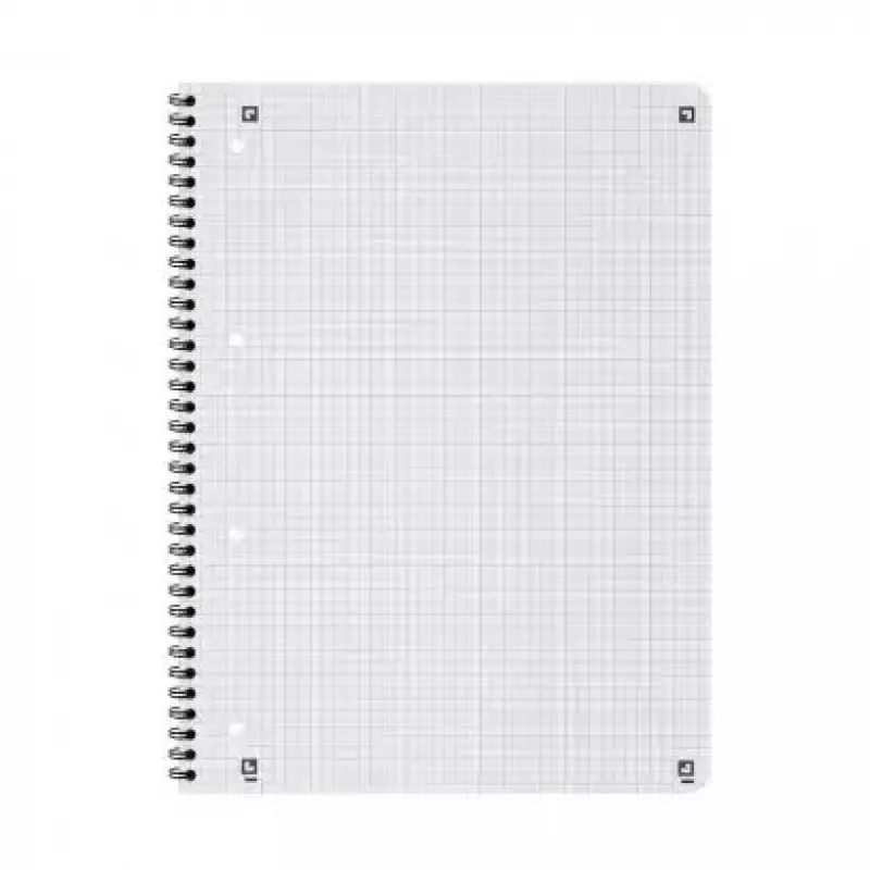 Kirjutusmapp Oxford 400121610 A4+ 160 lehte Must Hall