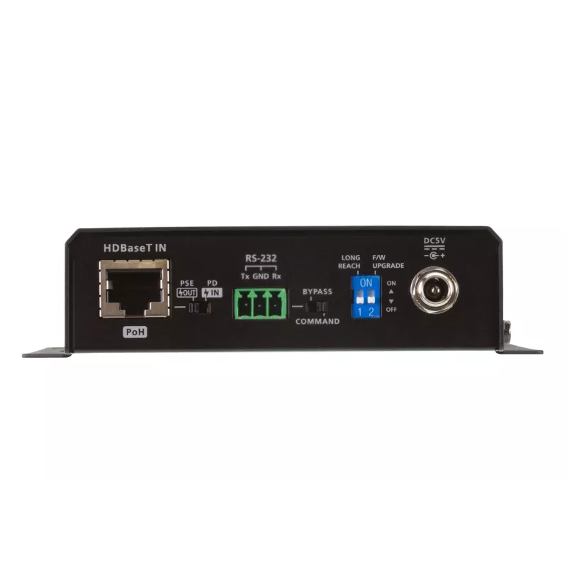 ATEN HDMI HDBaseT-vastuvõtja helieralduse ja kahesuunalise PoH-ga (4K@100m) (HDBaseT klass A) (PoH PSE ja PD)