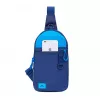 Sling case Rivacase Dijon 25,6 cm (10,1 tolli) sinine kandekäepide õlarihm