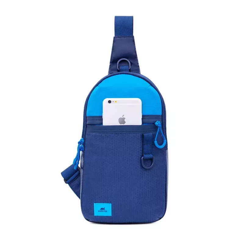 Sling case Rivacase Dijon 25,6 cm (10,1 tolli) sinine kandekäepide õlarihm