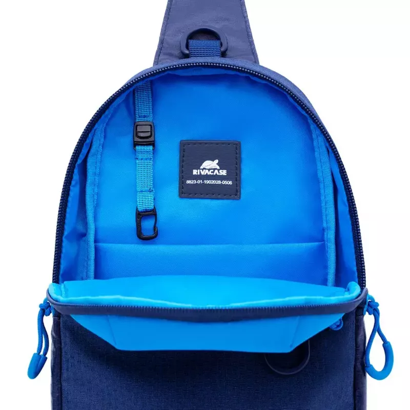 Sling case Rivacase Dijon 25,6 cm (10,1 tolli) sinine kandekäepide õlarihm