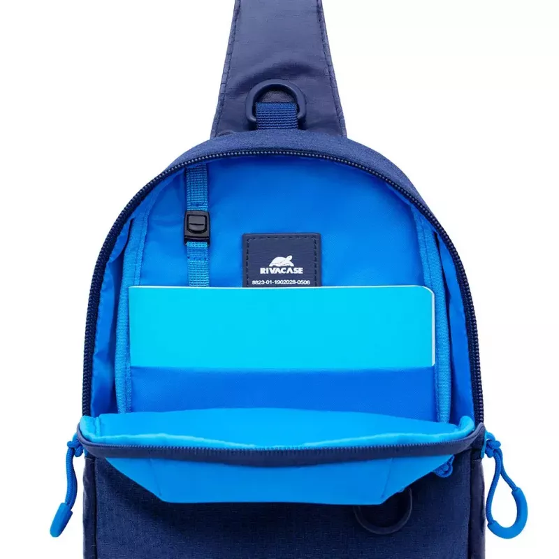 Sling case Rivacase Dijon 25,6 cm (10,1 tolli) sinine kandekäepide õlarihm