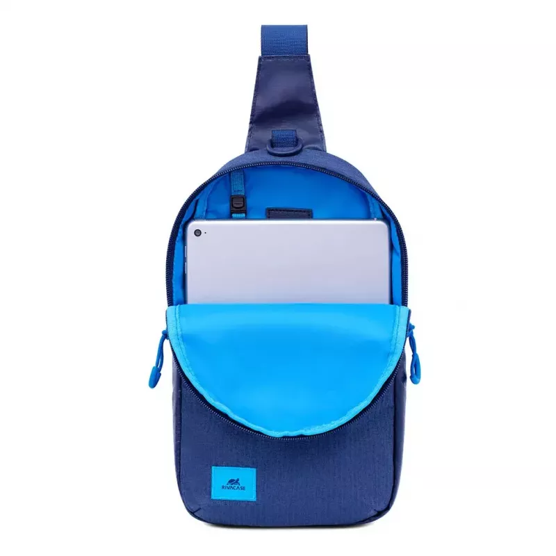 Sling case Rivacase Dijon 25,6 cm (10,1 tolli) sinine kandekäepide õlarihm
