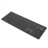 Targus EcoSmart AKB868FR klaviatuur Universaalne Bluetooth AZERTY Prantsuse Must