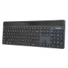 Targus EcoSmart AKB868FR klaviatuur Universaalne Bluetooth AZERTY Prantsuse Must