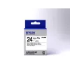 Epson Label Cartridge Standard LK-6WBN Must/Valge 24mm (9m)