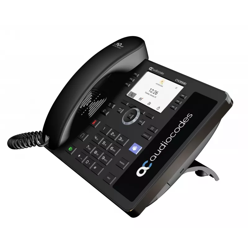AudioCodes Teams C435HD-R IP-Phone PoE GbE Must, IP Phone, Must, Wired handset, Android, SIP info, Buttons
